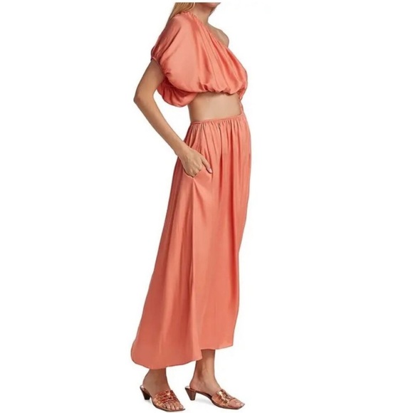 NWT FARM Rio One-Shoulder Dress - Picture 2 of 15